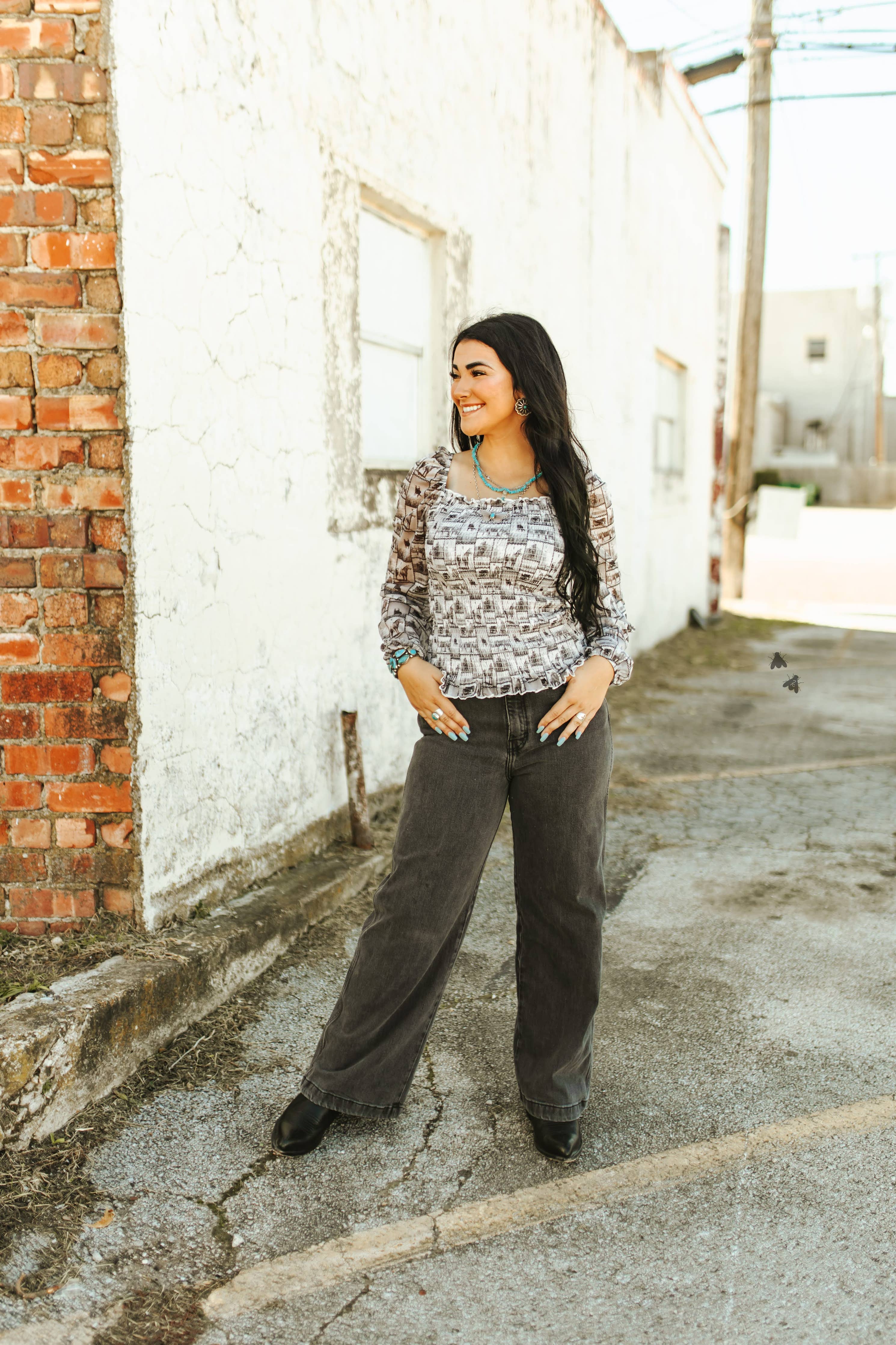 WESTERN BUBBLE SLEEVE