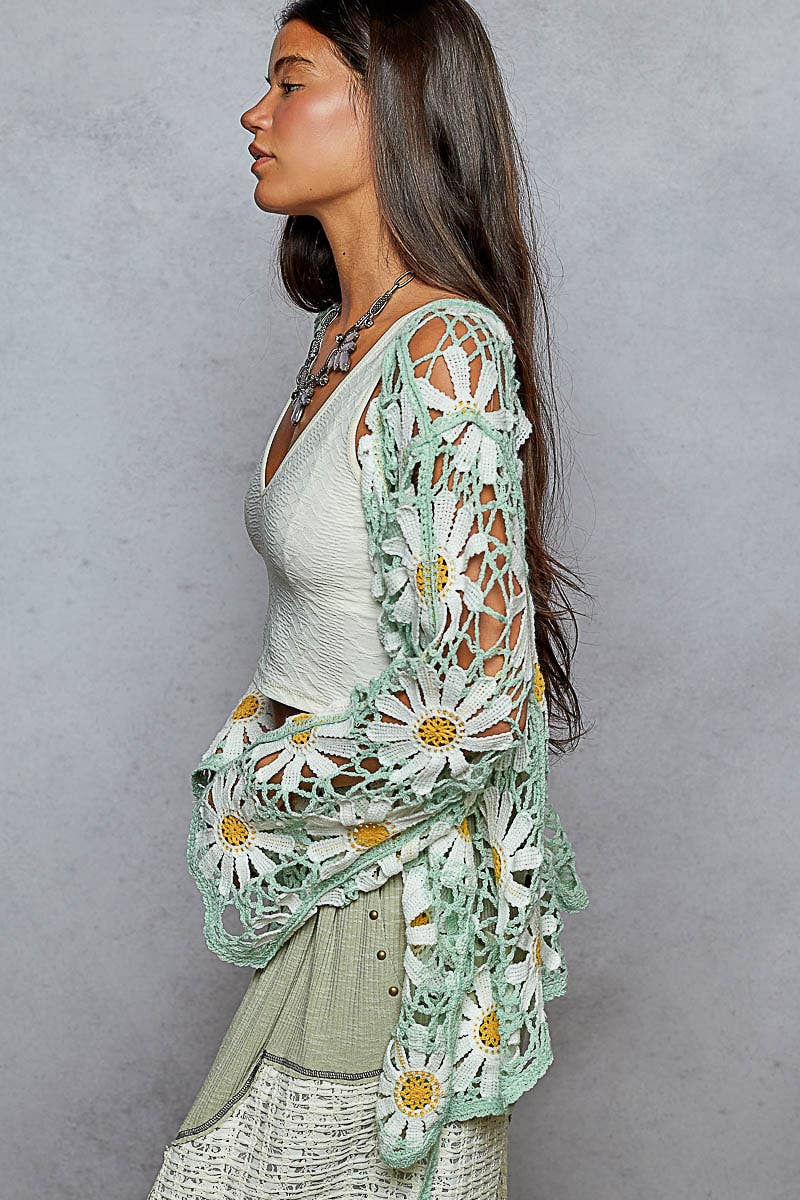 Daisy Knit Cardigan