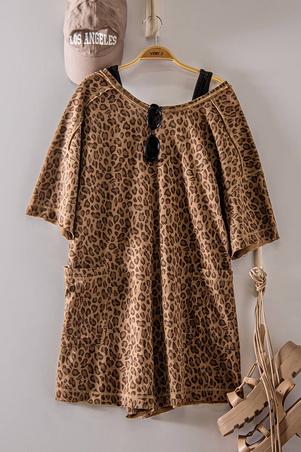 Leopard Print Romper
