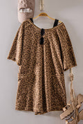 Leopard Print Romper