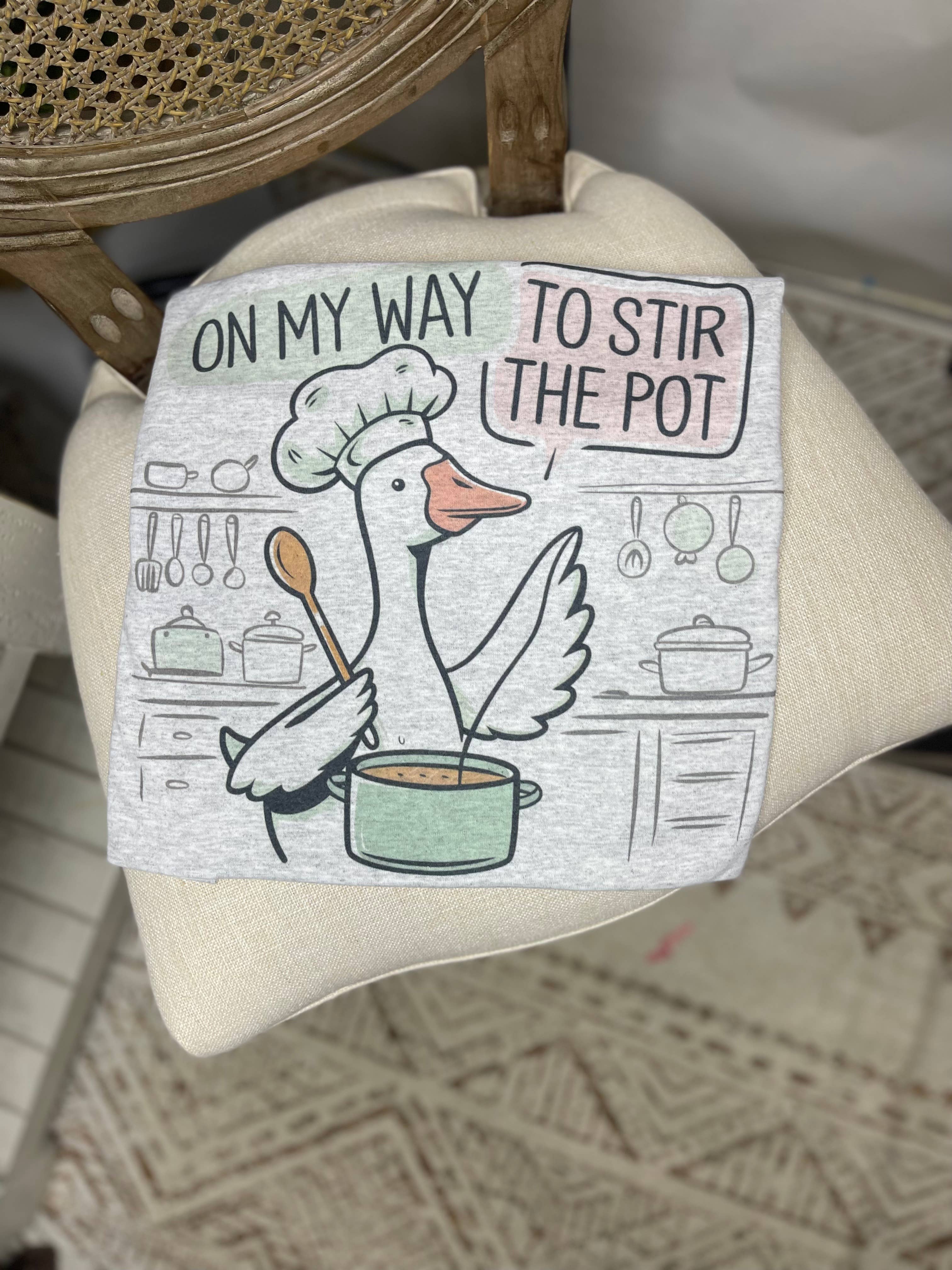 On My Way to Stir the Pot Graphic