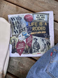 WILD WEST COLLAGE GRAPHIC