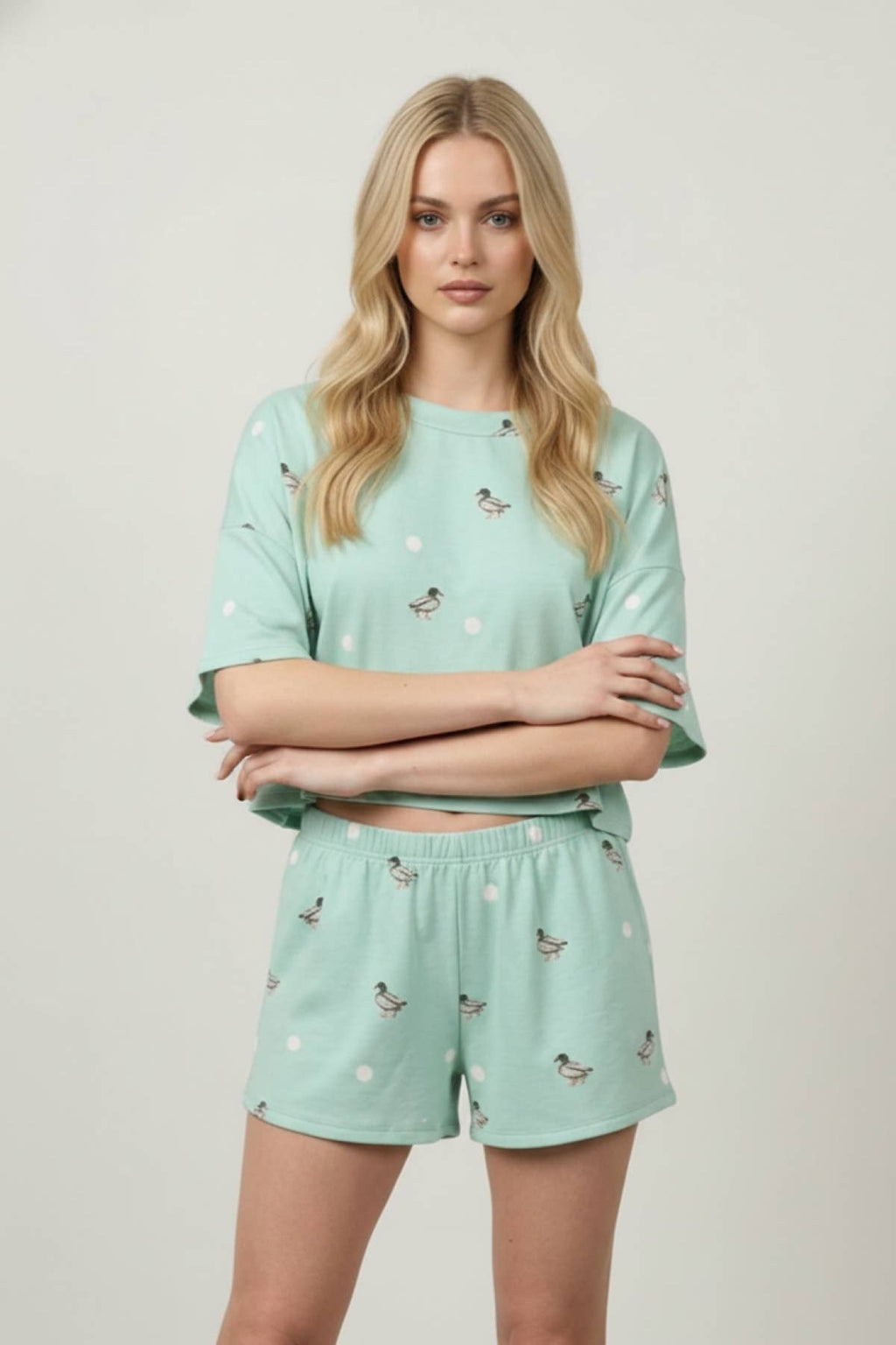 DUCK PRINT LOUNGE SET
