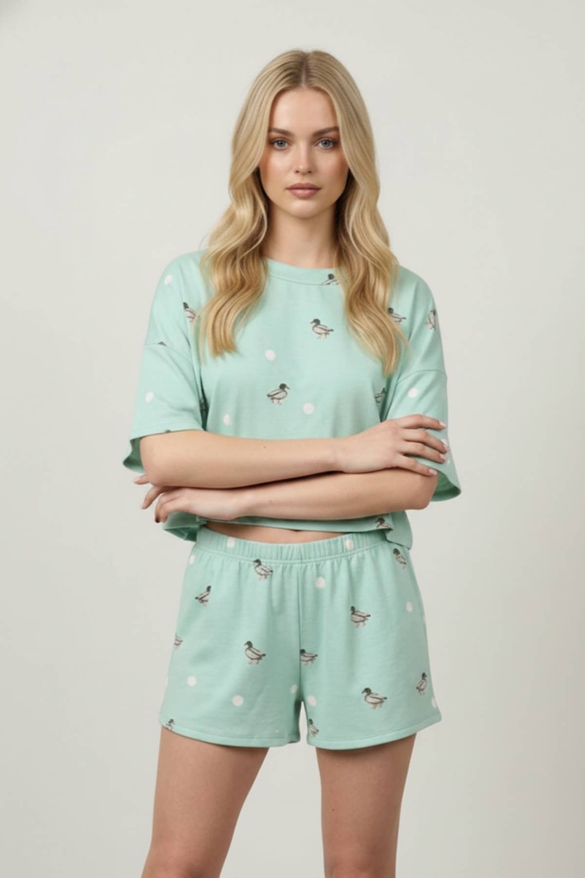 DUCK PRINT LOUNGE SET