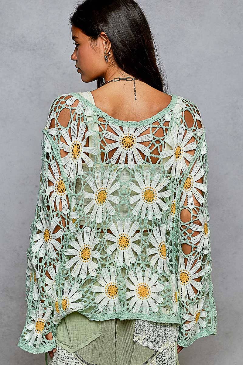 Daisy Knit Cardigan