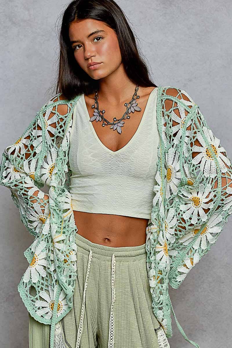Daisy Knit Cardigan