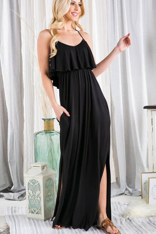 PLUS MAXI DRESS