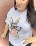 Bunny with Bubble Gum & Glasses