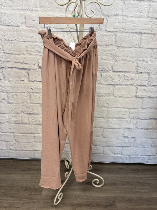 Gathered waist pant