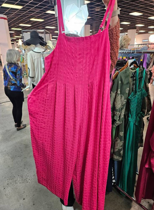 Fuchsia jumpsuit