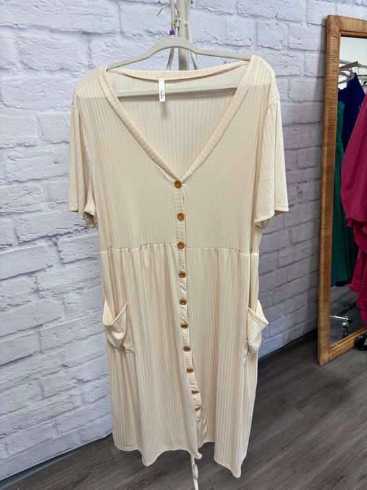 Button Front Dress