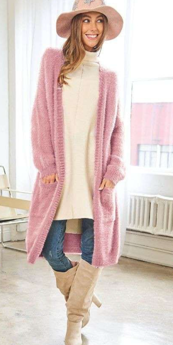 Oversized loose fit cardigan