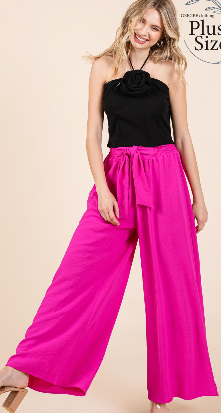 Curvy Palazzo Pant