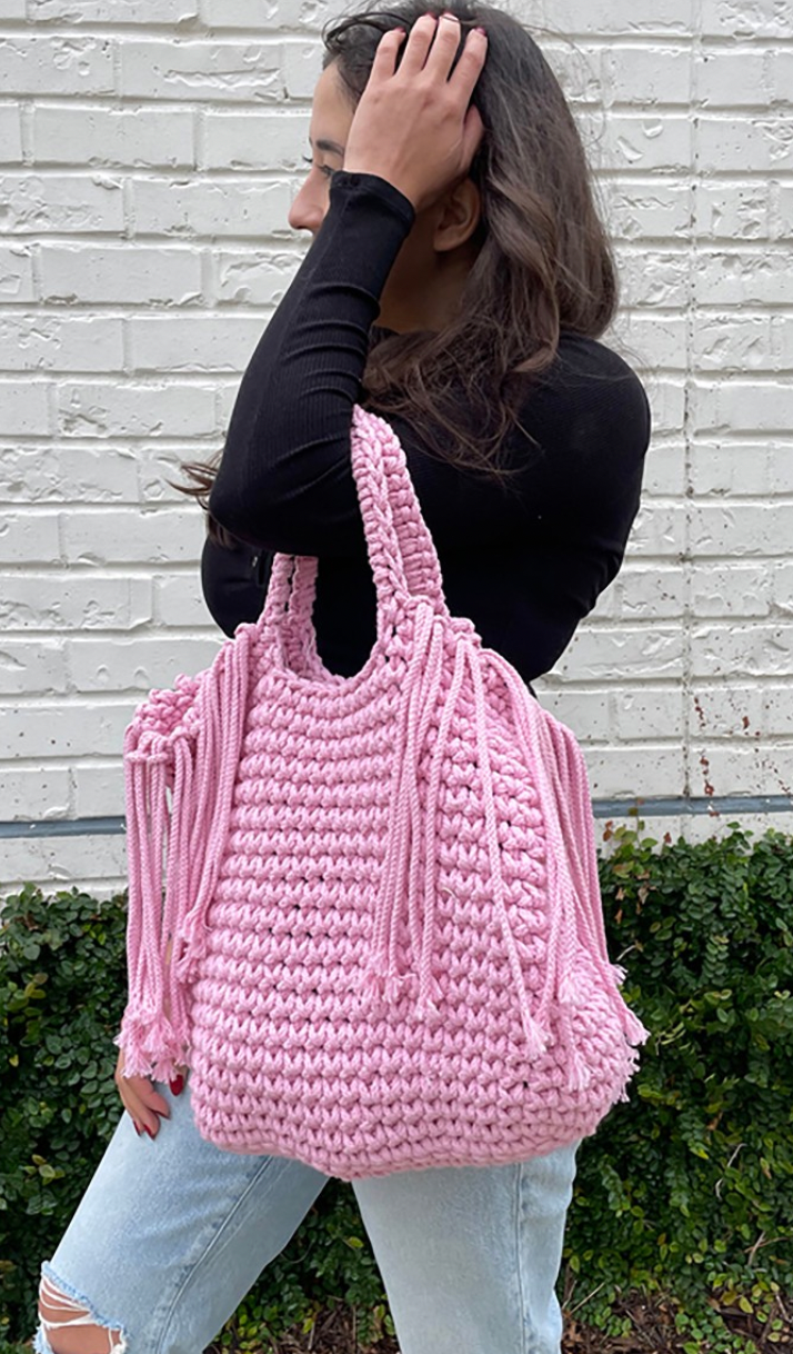 Jayde Macrame Tote