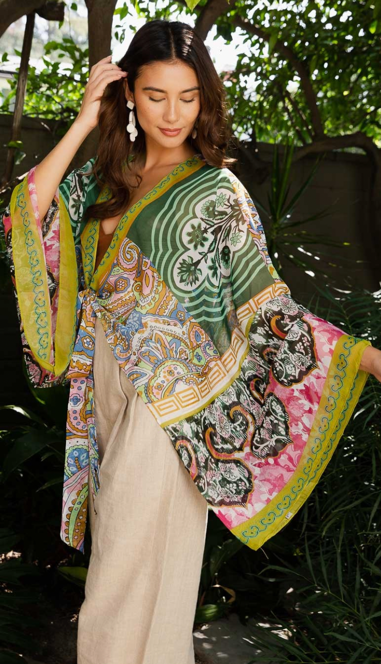Boho Chic Tie Front Wrap