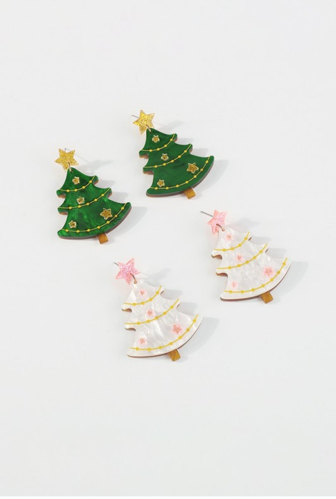 Christmas Tree Dangle Earring