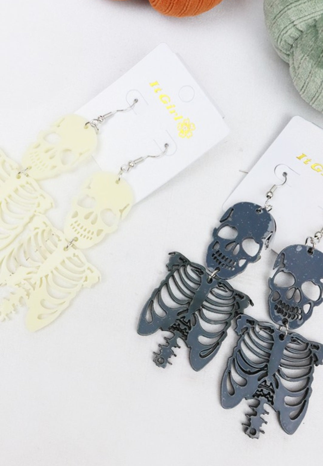 Skeleton Earrings