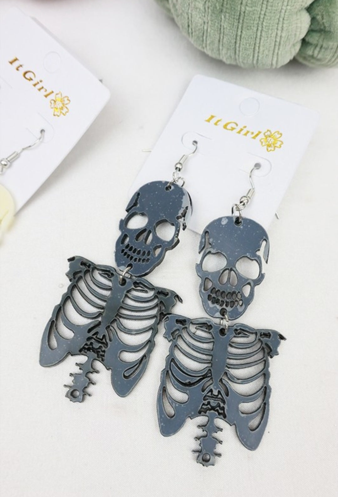 Skeleton Earrings