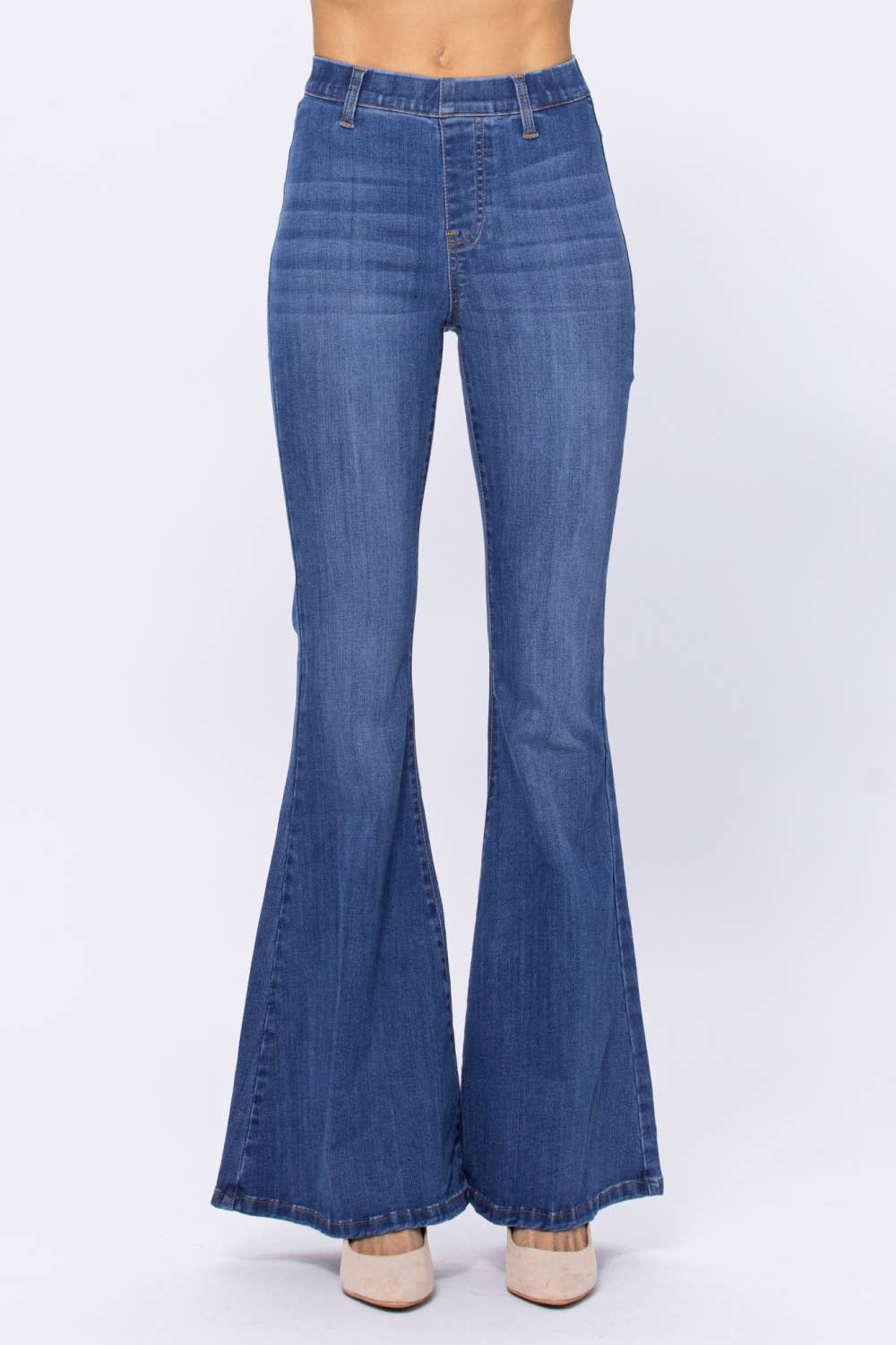 HI WAIST PULL-ON SUPER FLARE (Size 15 only)
