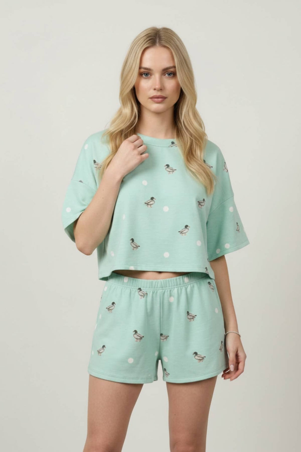 DUCK PRINT LOUNGE SET