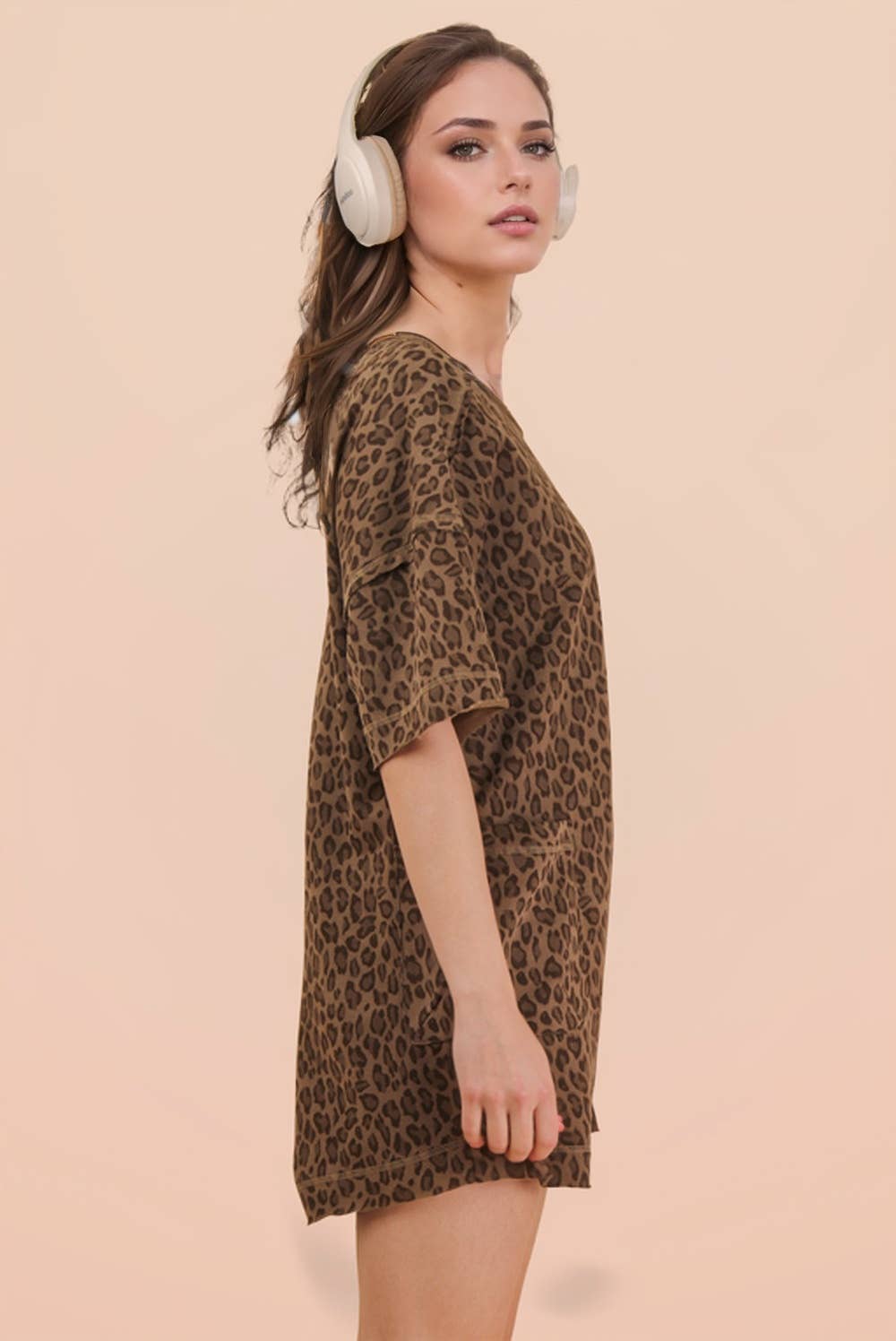 Leopard Print Romper