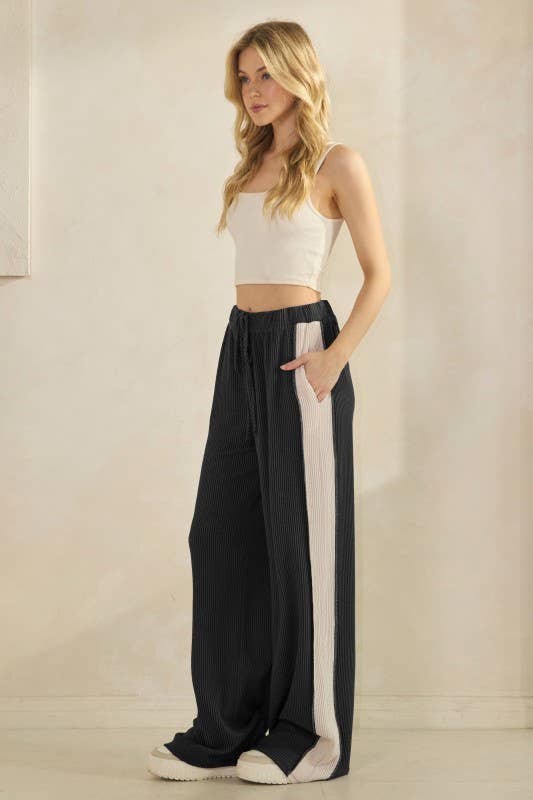 EP6861-10 URBAN RIB CASUAL PANTS