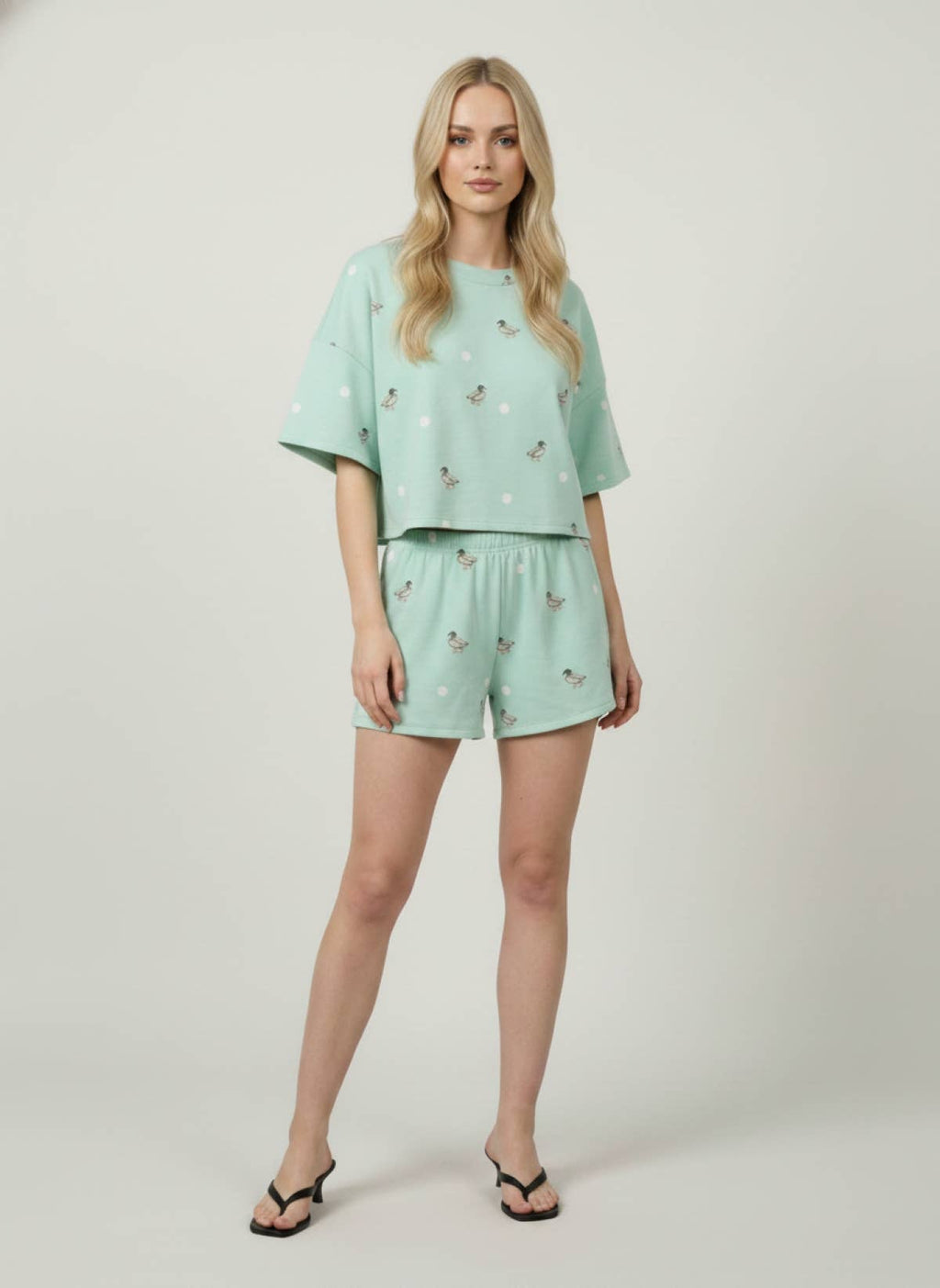DUCK PRINT LOUNGE SET
