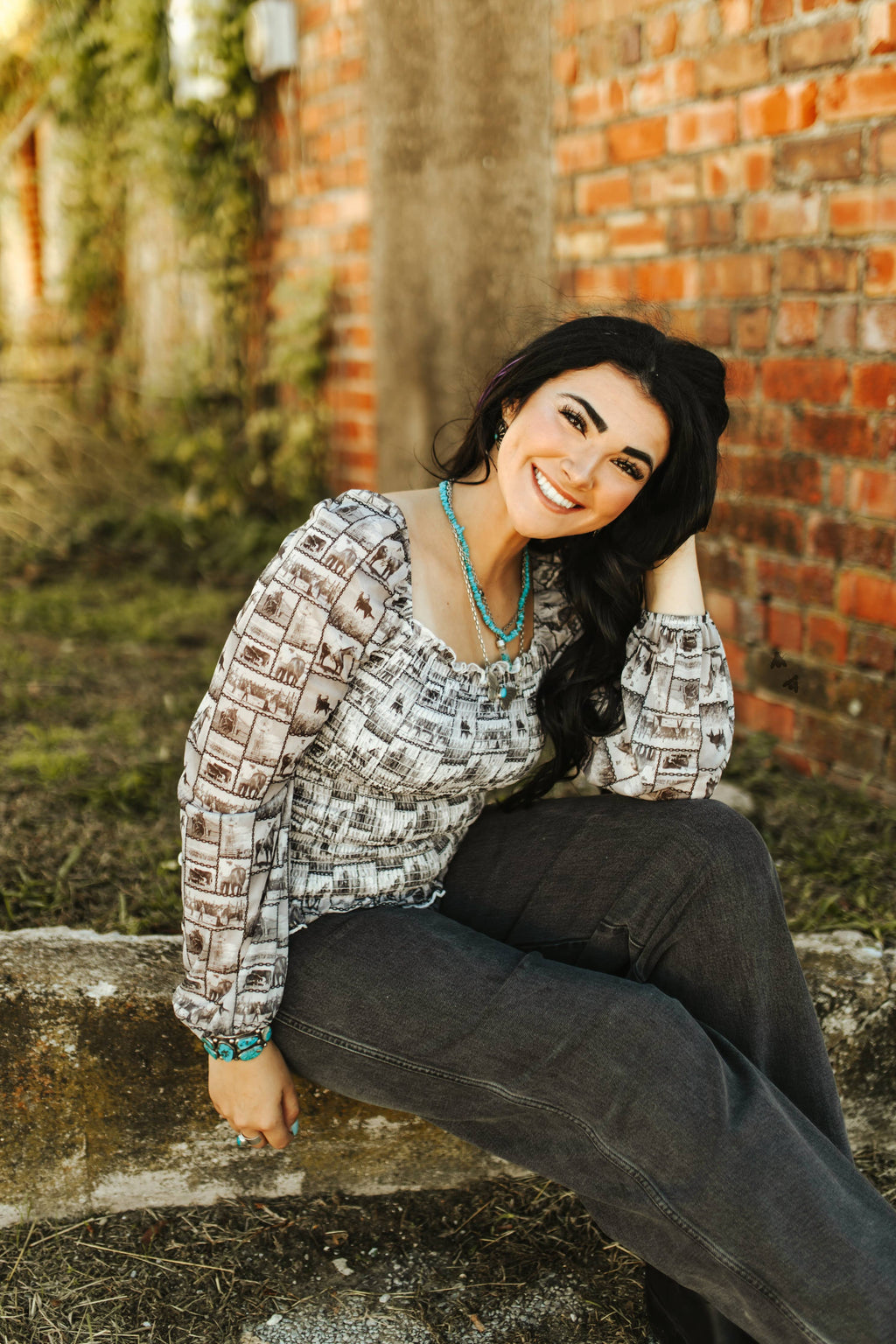 WESTERN BUBBLE SLEEVE