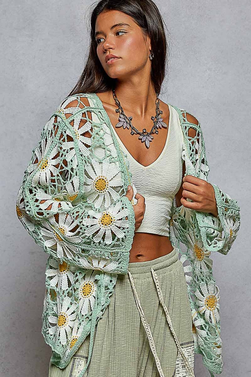 Daisy Knit Cardigan