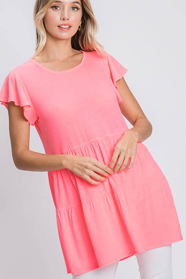 ET5159S SOLID TOP WITH RUFFLED