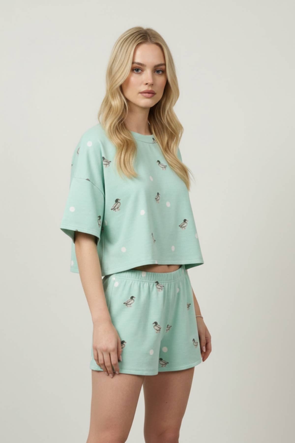 DUCK PRINT LOUNGE SET