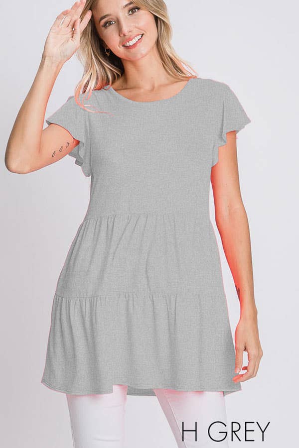 ET5159S SOLID TOP WITH RUFFLED