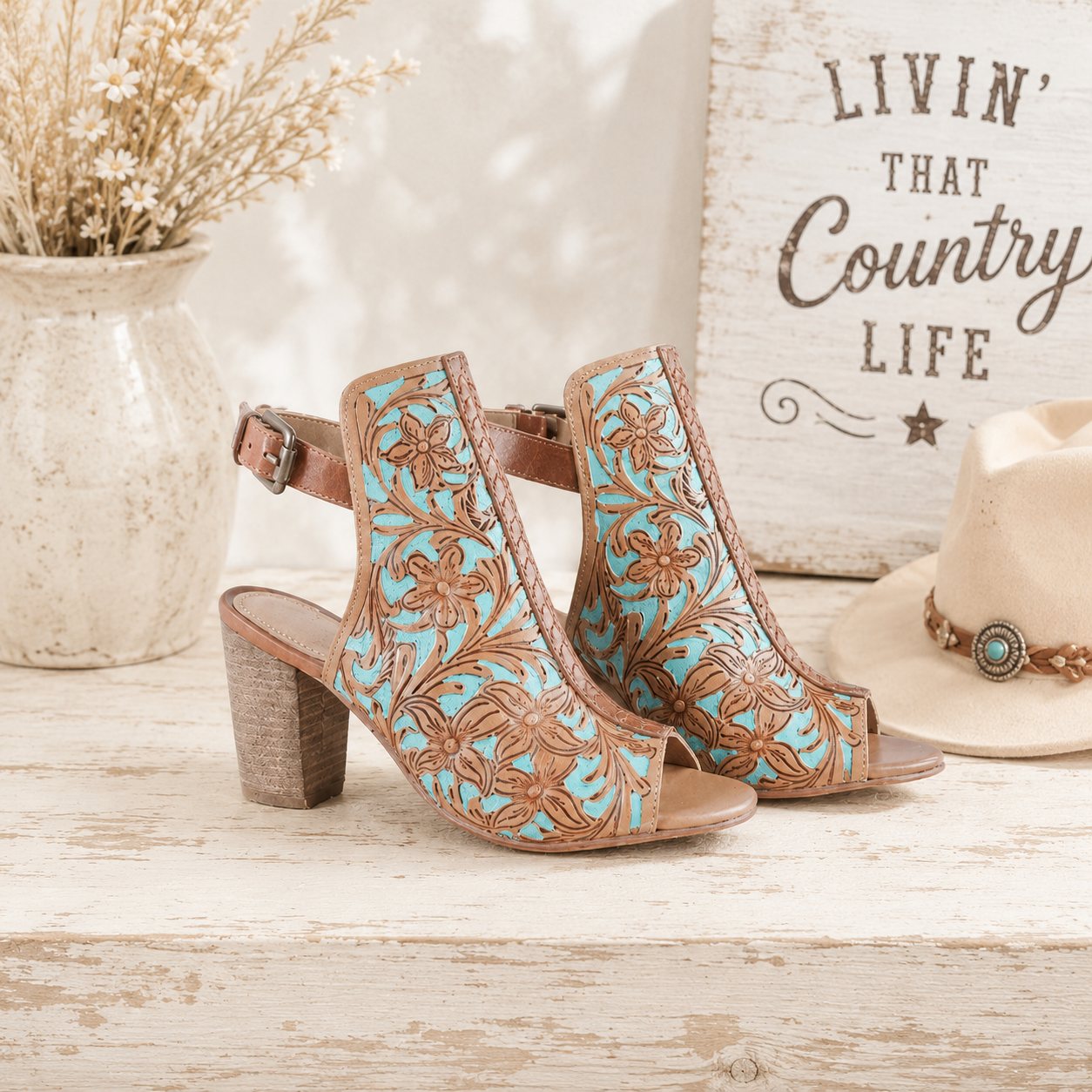 Darington Ranch Heel Shoes