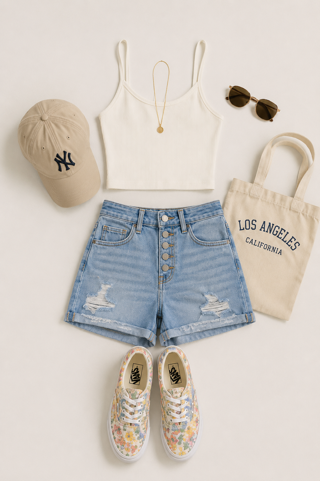 HI-WAISTED BUTTONFLY DESTROYED CUFFED SHORT JUDY BLUE
