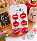 Best Teacher Ever Earrings