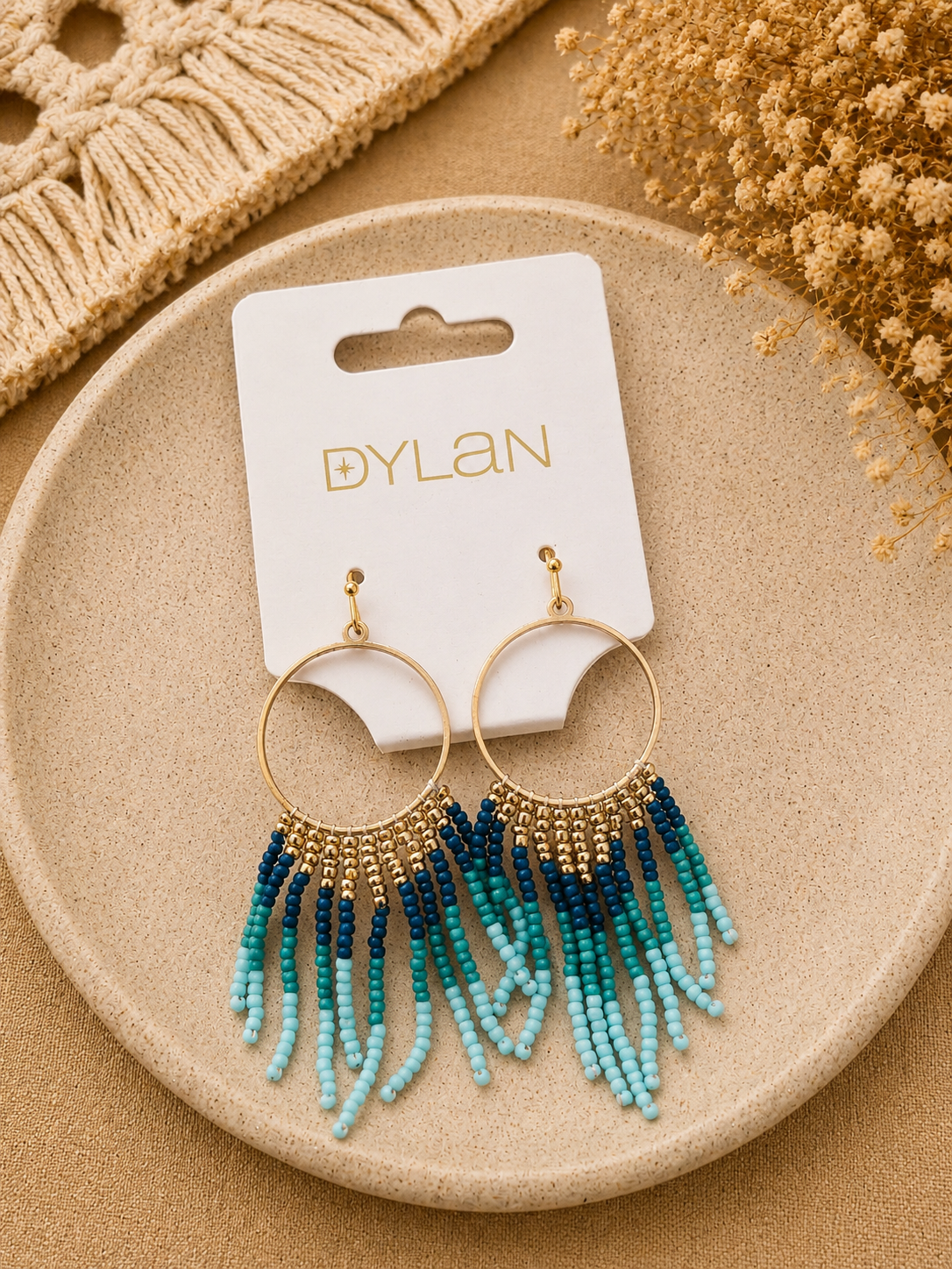 Dylan tassle earrings