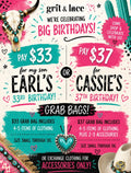 Birthday Grab Bags