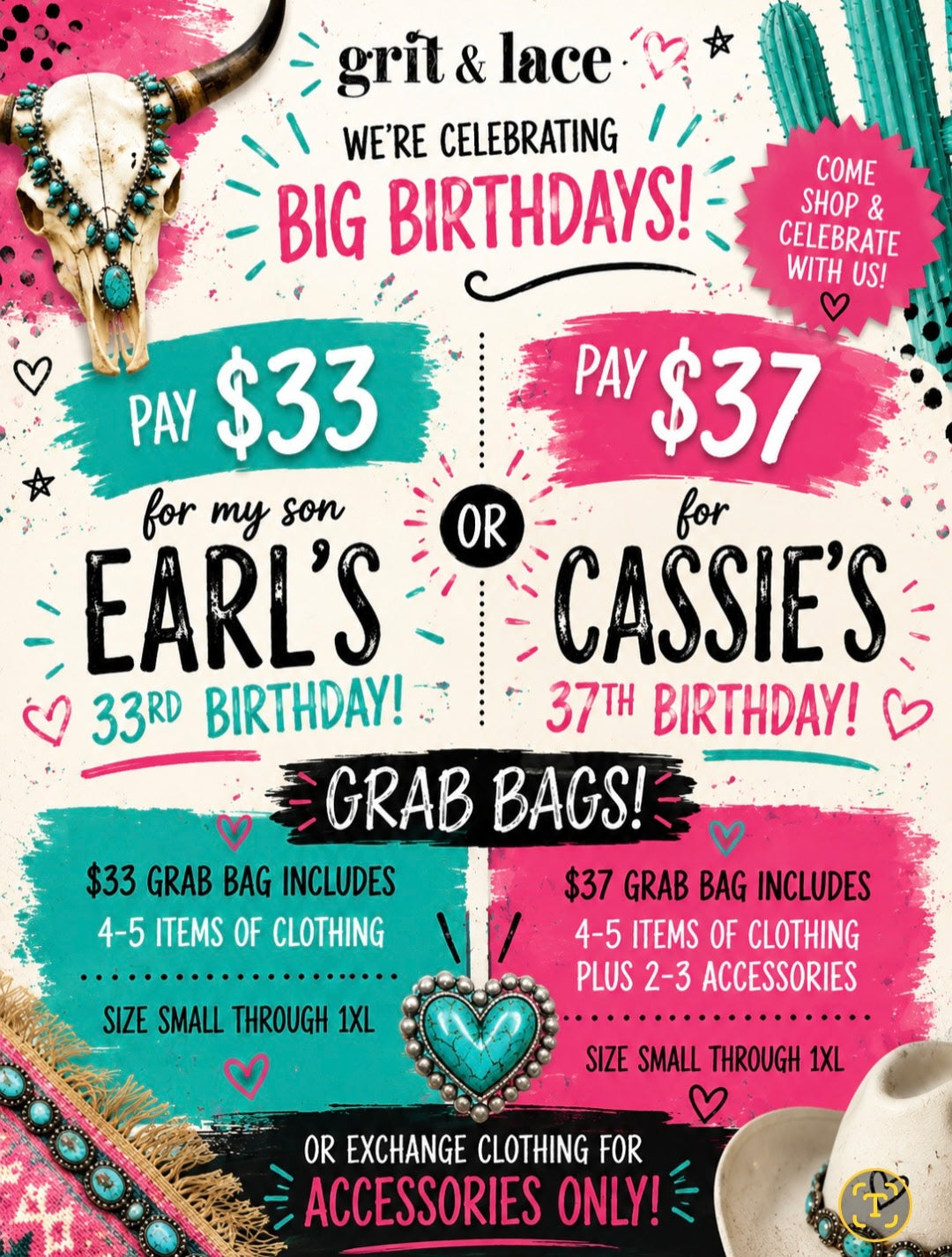 Birthday Grab Bags
