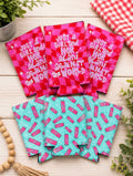 SLIM Just a girl and her Alani against the world koozies