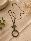 Bible Magnifying glass necklace
