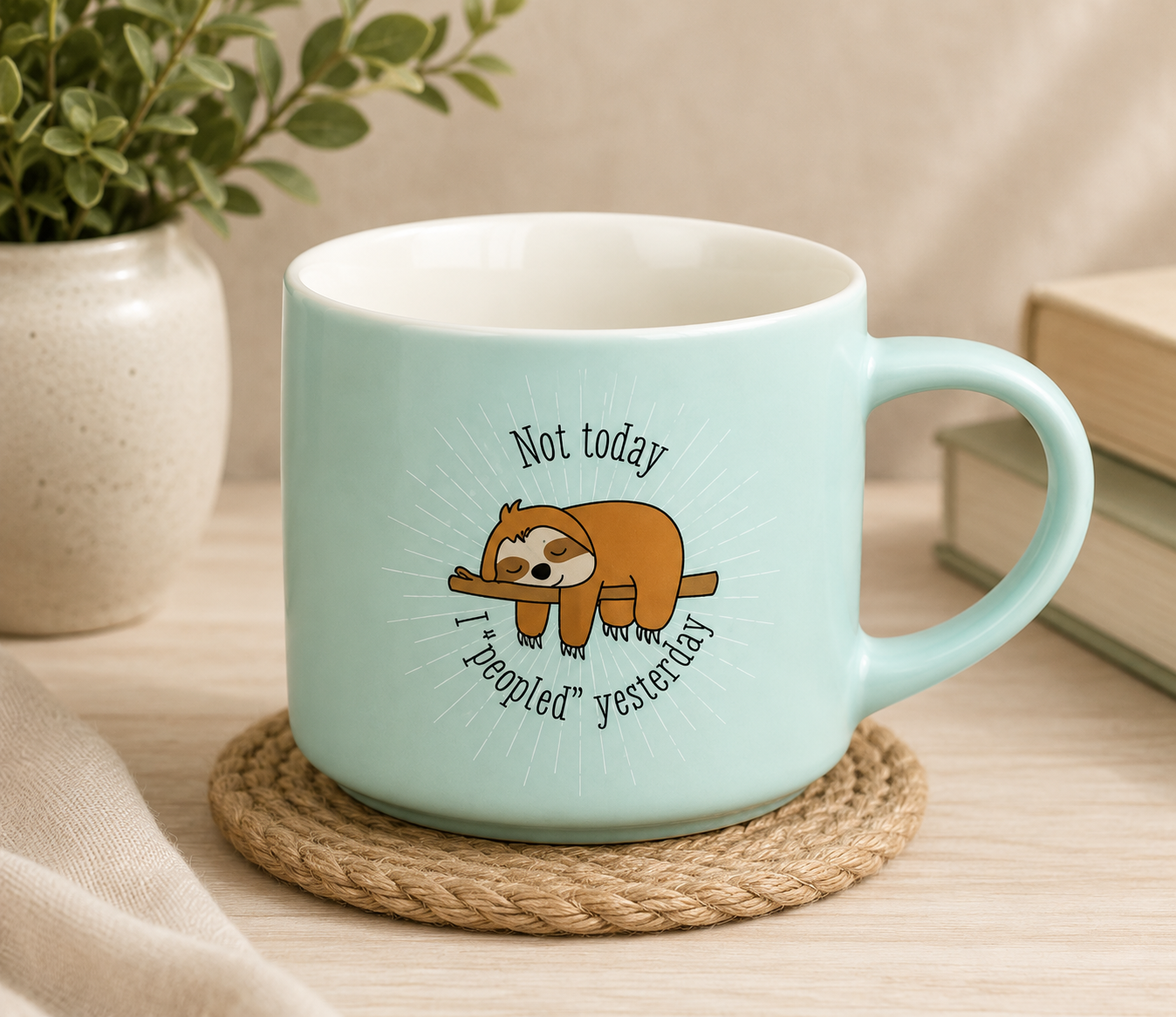 Sloth Coffee Mug