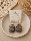 Clara stone earrings