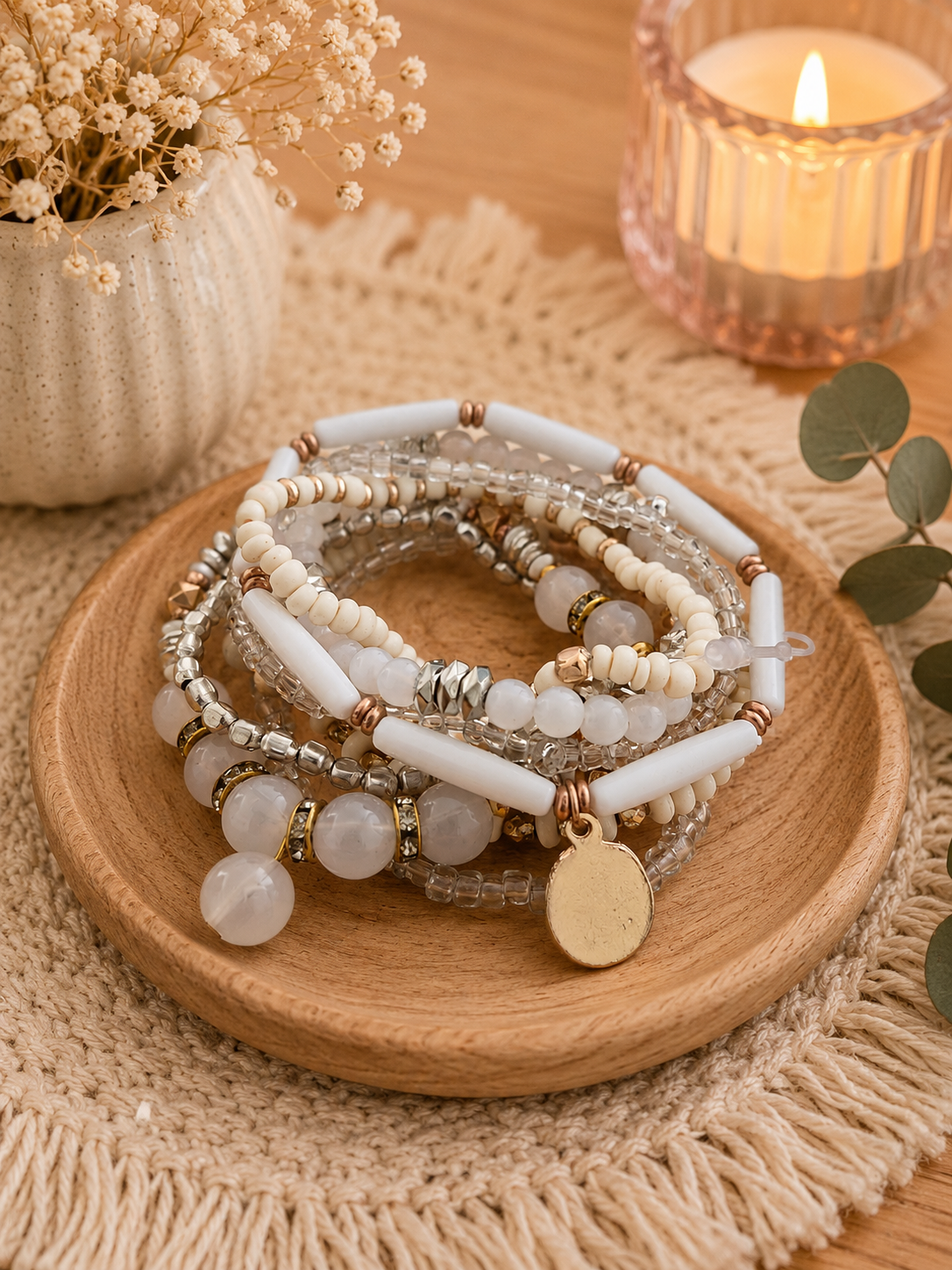 Coastal Charm Bracelet Stack