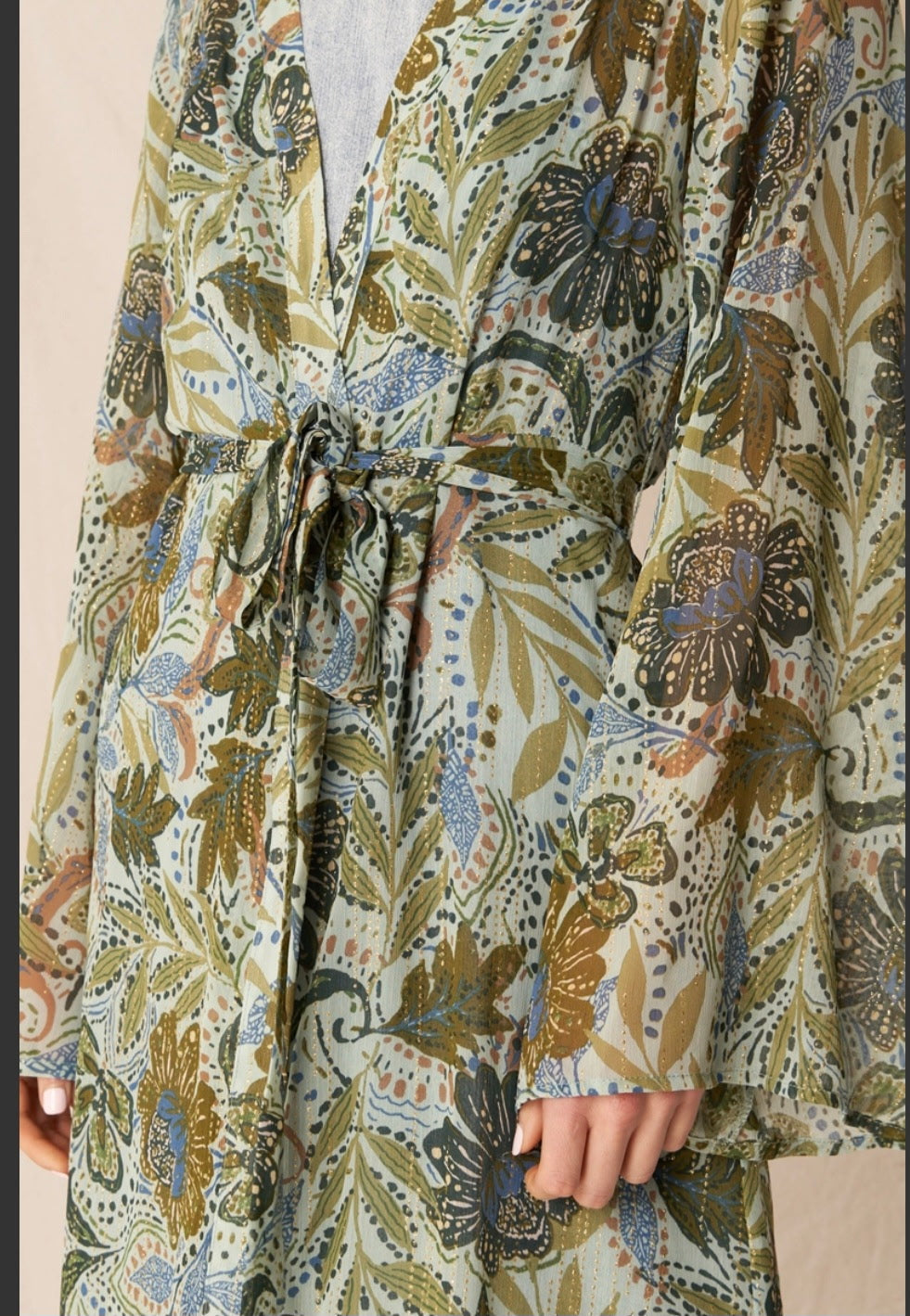 Emory Printed Kimono