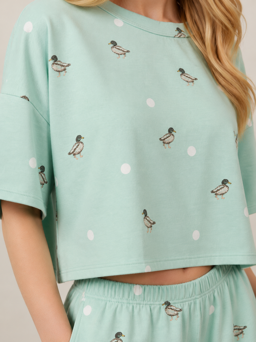 DUCK PRINT LOUNGE SET